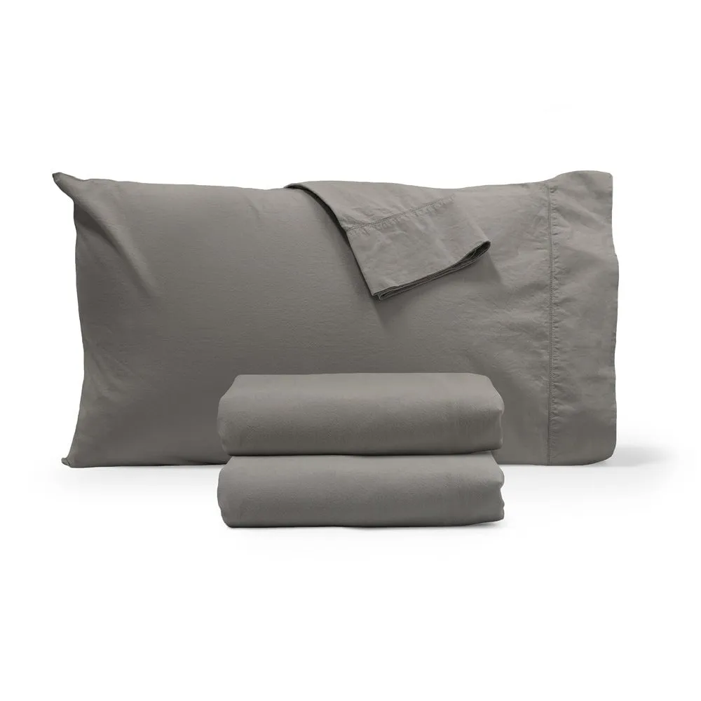 Jennifer Adams Relaxed Cotton Percale Sheet Set sold by Zulily product image thumbnail 2