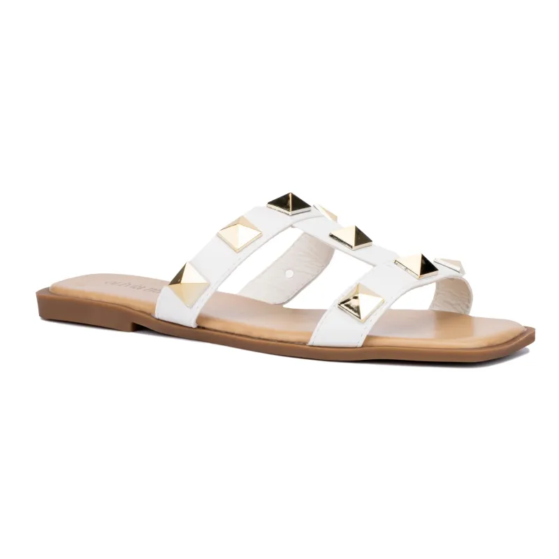 Olivia Miller Women's Zoey Slide Sandals sold by Zulily