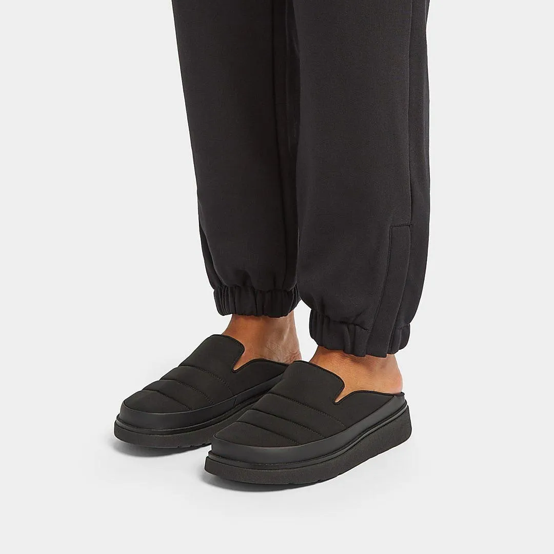 GEN-FF Water-Resistant Fabric/Leather Mules sold by Zulily product image thumbnail 2