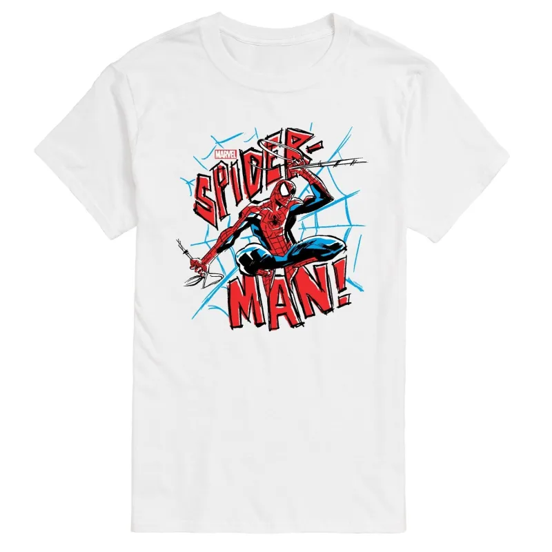 Men's Your Friendly Neighborhood Spider-Man Short Sleeve Tee sold by Zulily