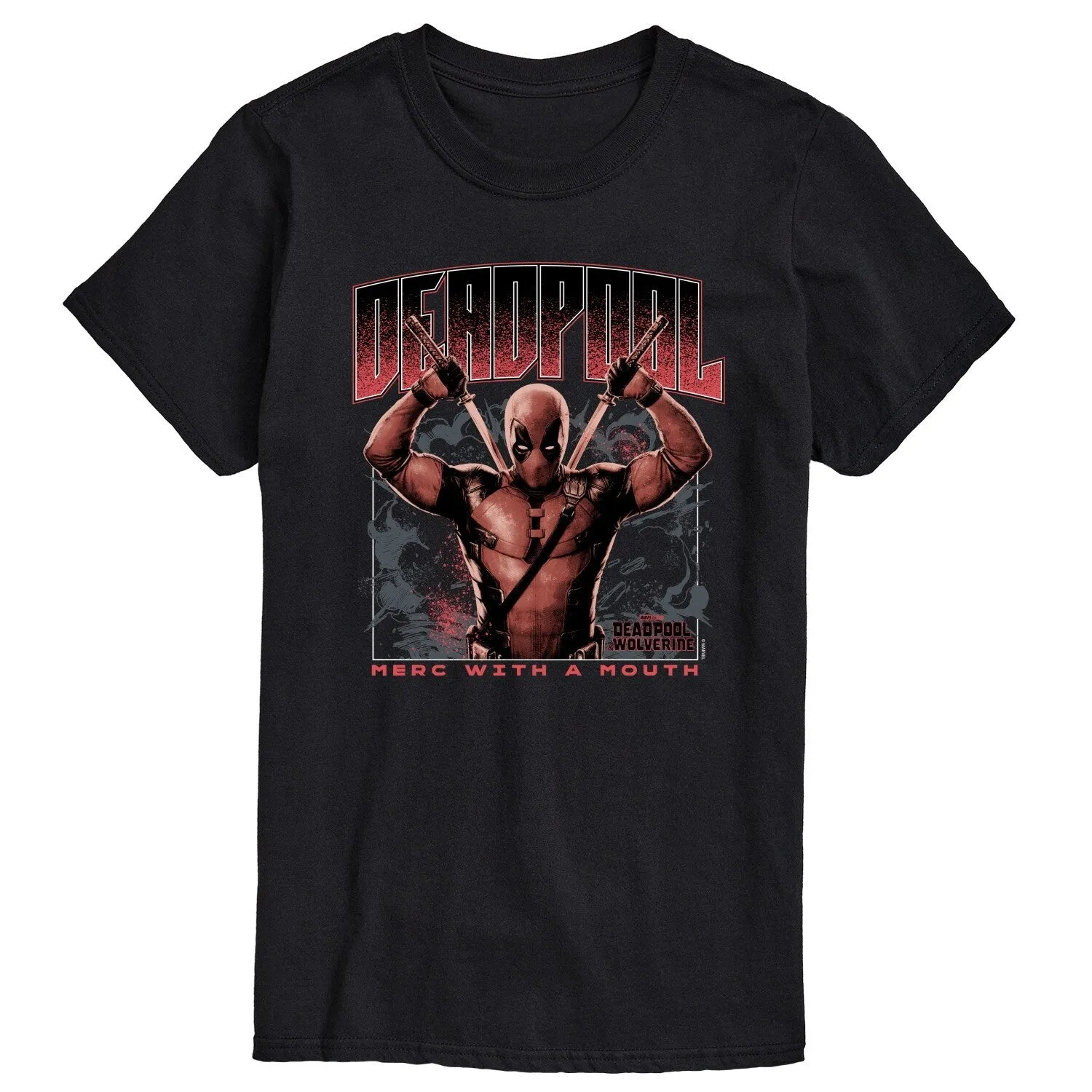 Men's Deadpool & Wolverine Short Sleeve Tee sold by Zulily