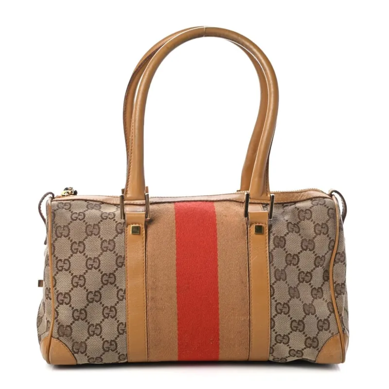 Gucci Boston Bag GG Canvas (Pre-Owned) sold by Zulily