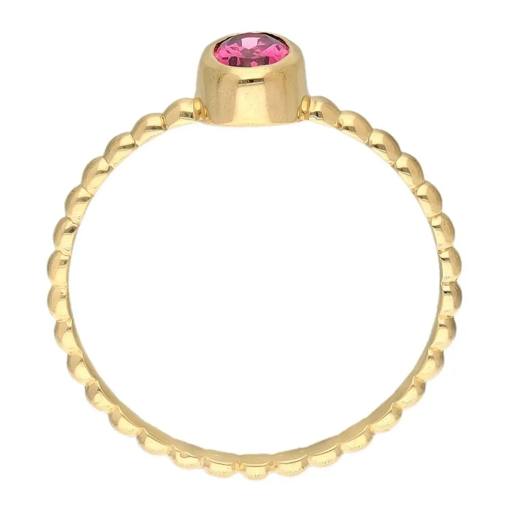 YS Gems Gold Plated Over Silver Rhodolite Garnet Gemstone Ring sold by Zulily product image thumbnail 5