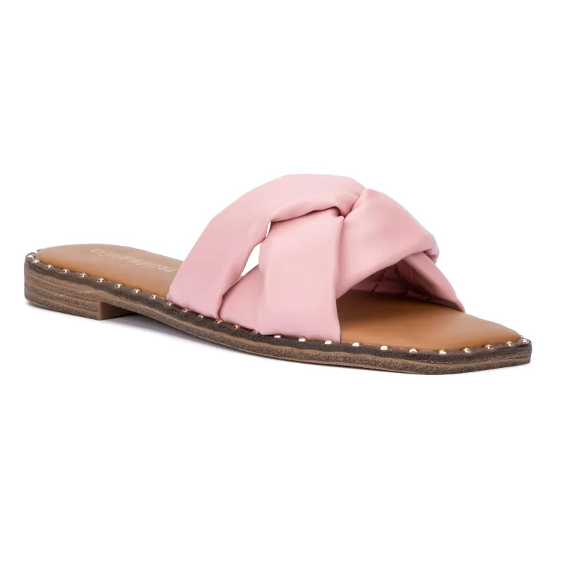 Olivia Miller Women's Selysette Slide Sandals sold by Zulily