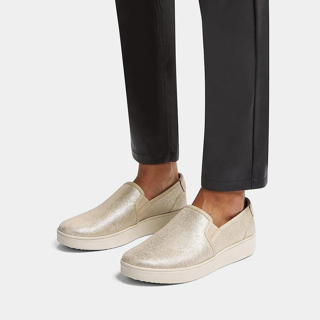 RALLY Glitz-Canvas Slip-On Skate Sneakers HS1-675 sold by Zulily product image thumbnail 2