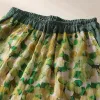 Green Watercolor Wide-Leg Pants sold by Zulily
