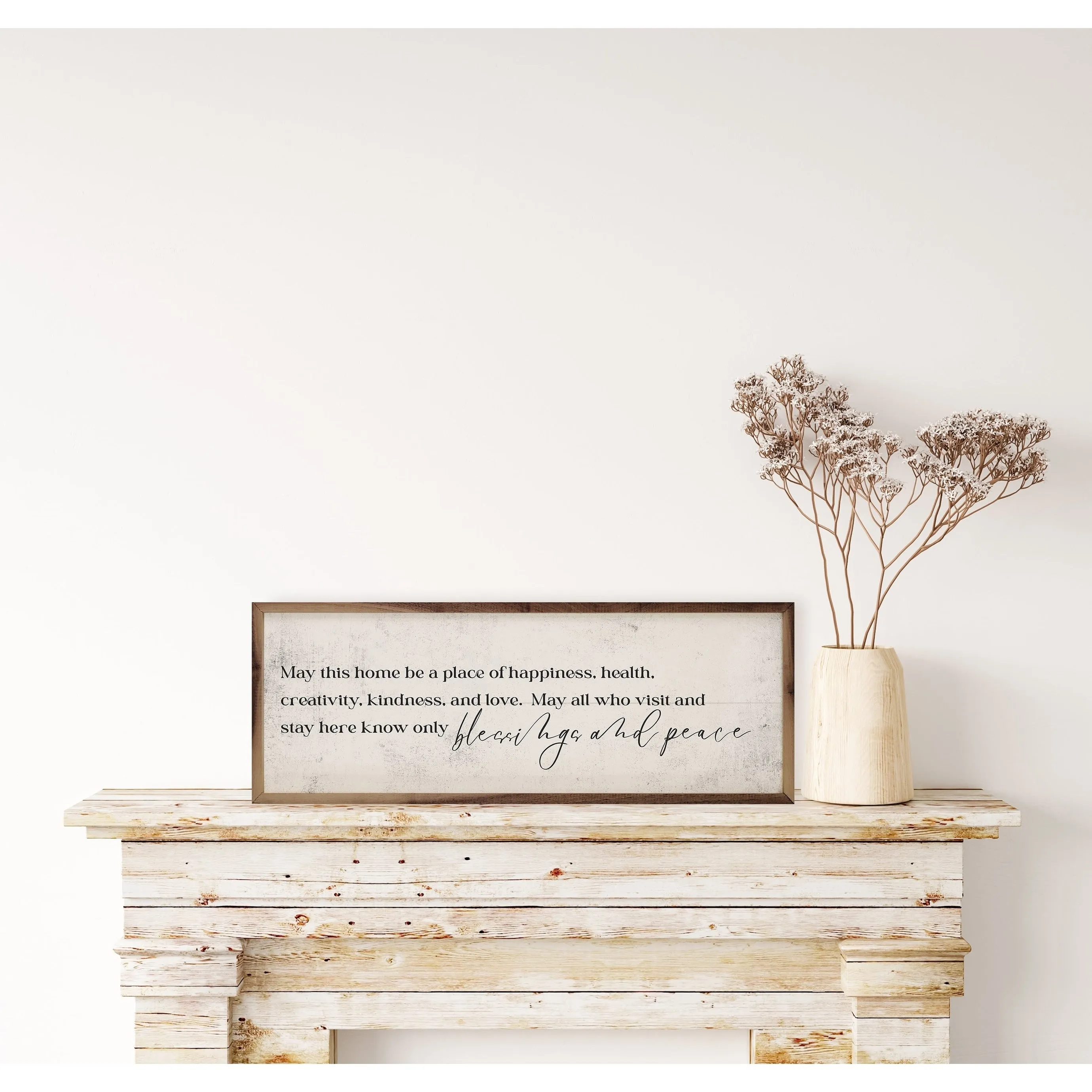 Blessings And Peace Whitewash sold by Zulily product image thumbnail 2