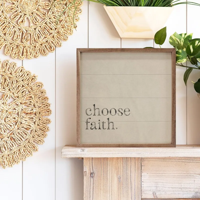 Choose Faith Antique sold by Zulily