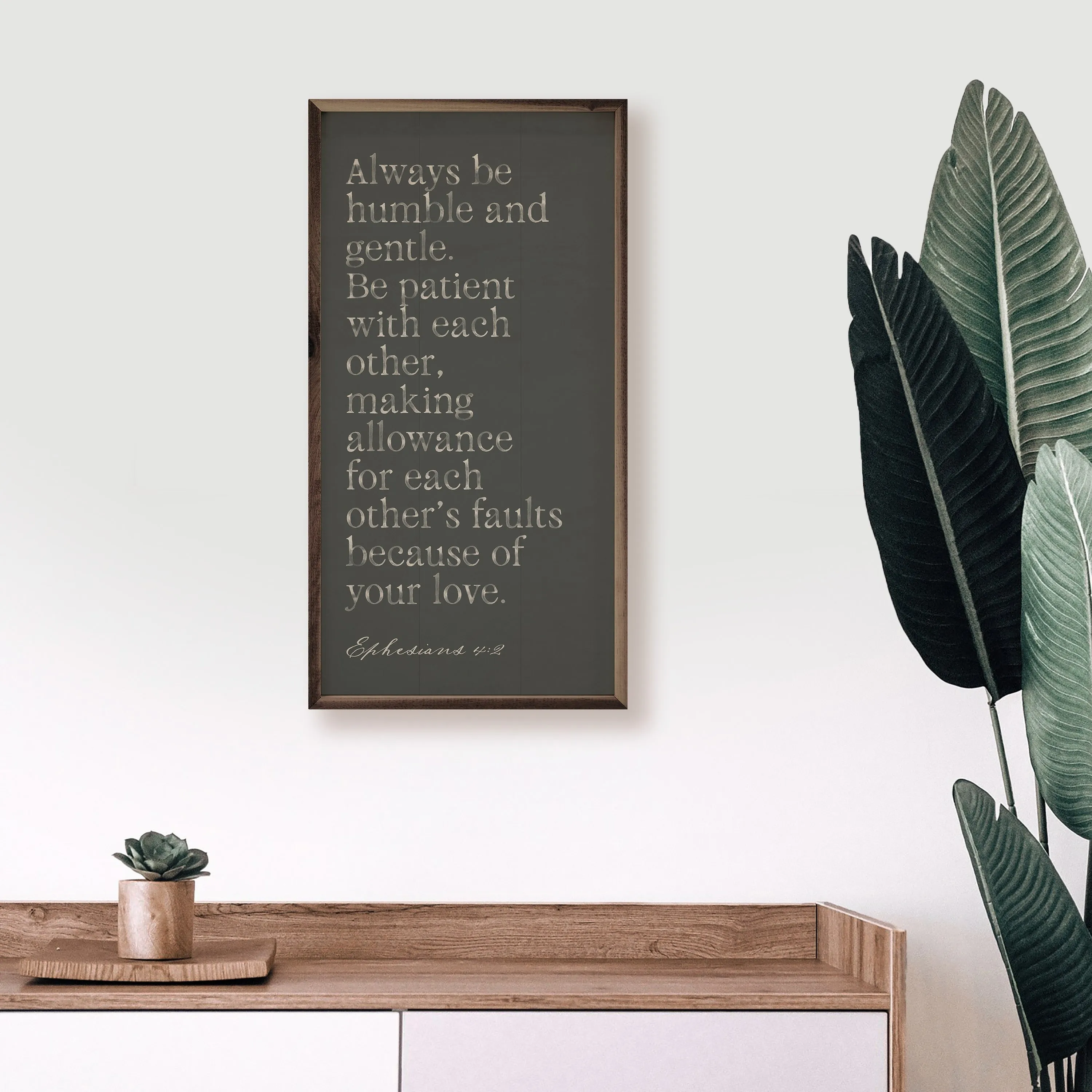 Always Be Humble And Gentle Slate sold by Zulily