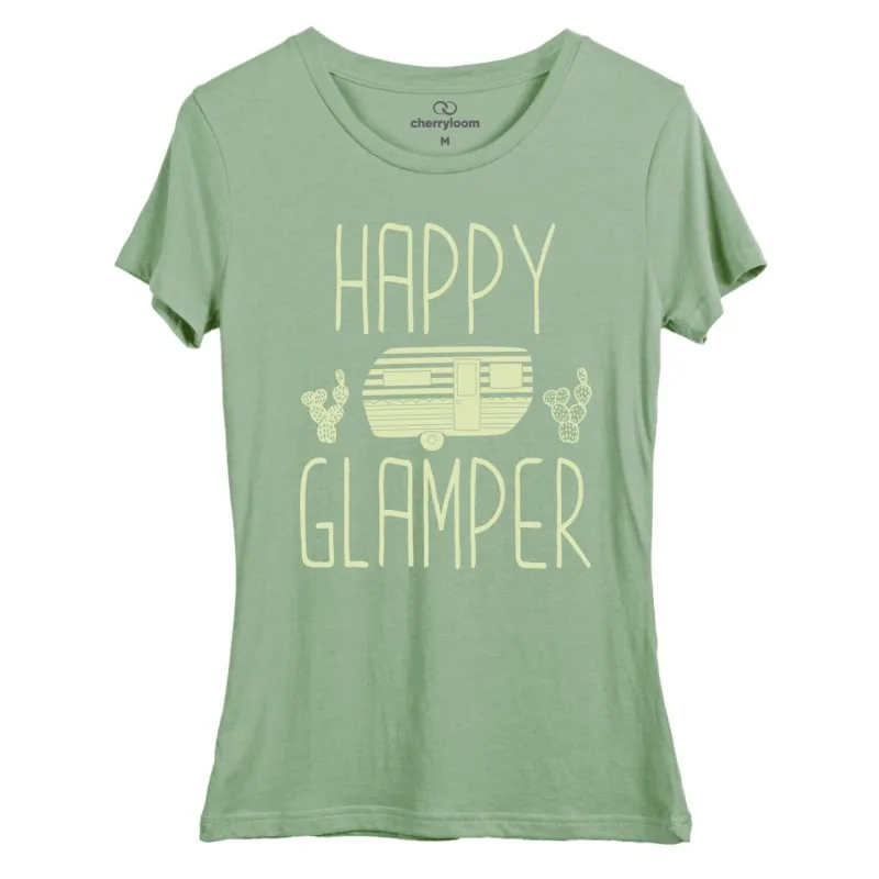 Happy Glamper women's fitted tee sold by Zulily