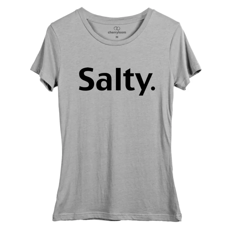 SALTY. women's fitted tee sold by Zulily