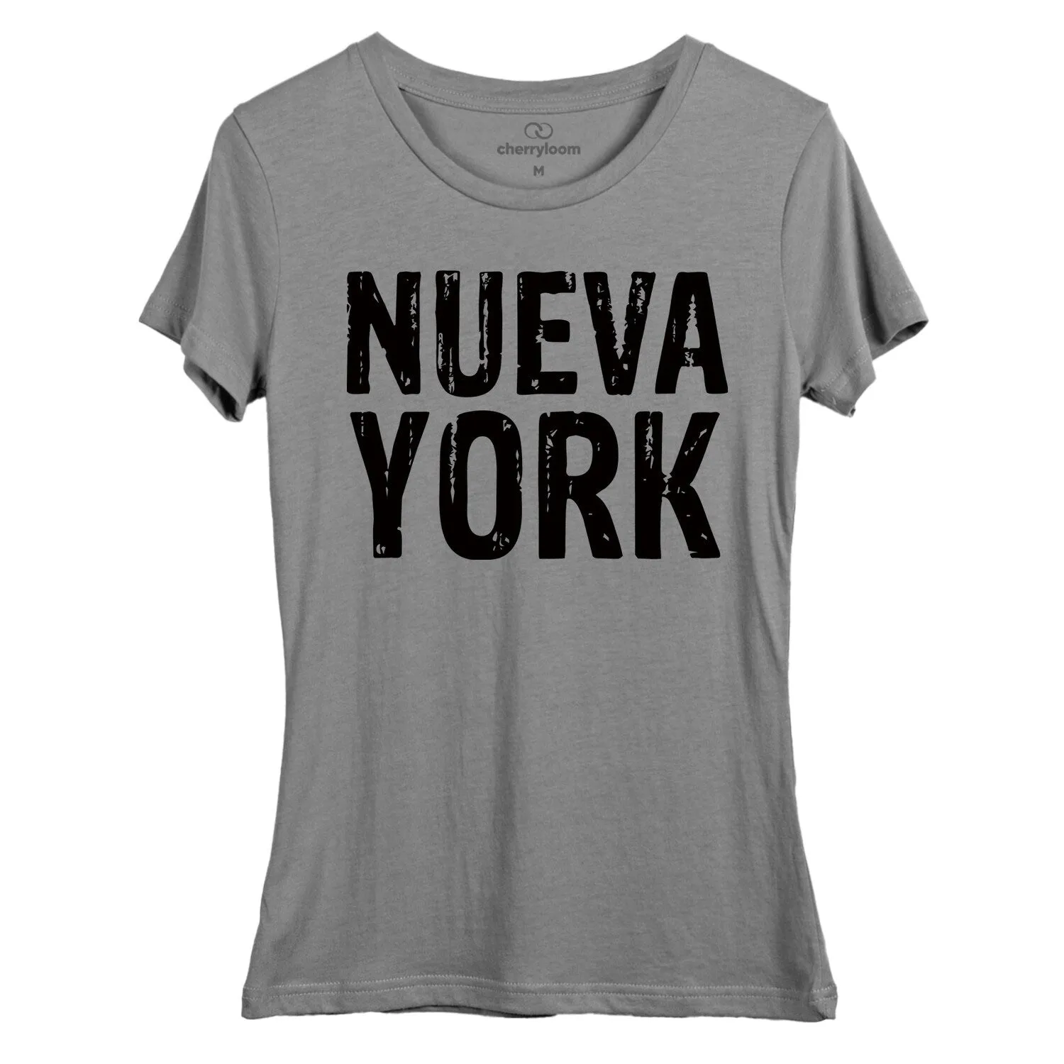 Nueva York women's fitted tee sold by Zulily