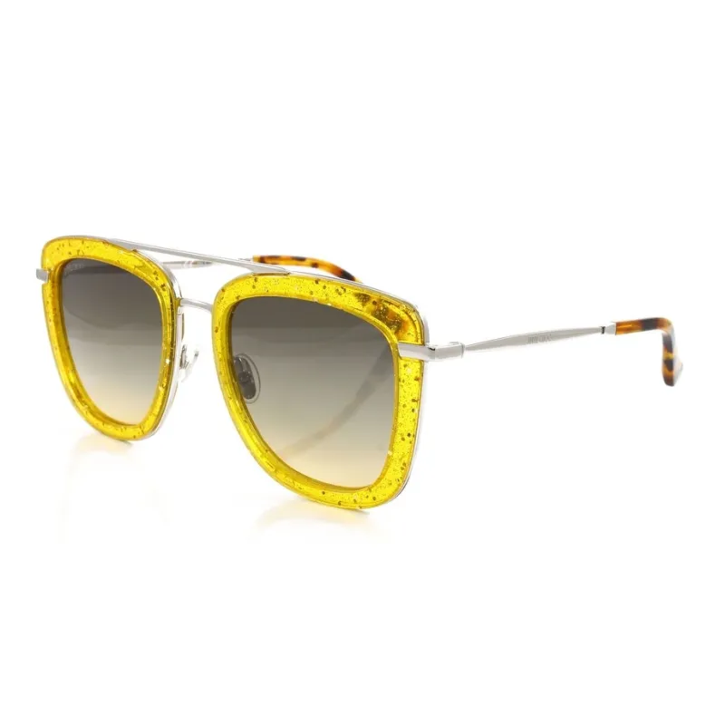 Glossy Yellow Women's Metal Aviator Sunglasses sold by Zulily
