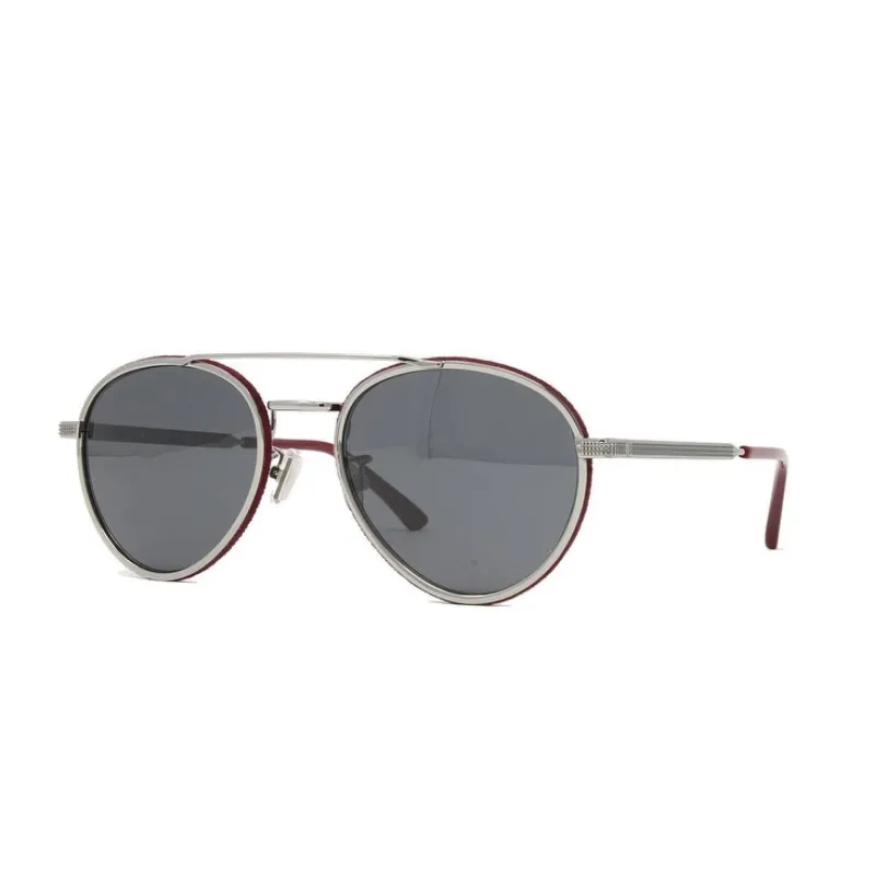 Ruthenium Burgundy Unisex Metal Aviator Sunglasses sold by Zulily