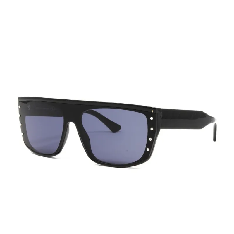 Black Women's Square Plastic Sunglasses made by Jimmy Choo