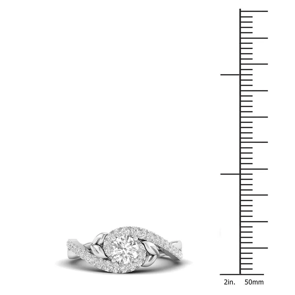 De Couer 14k Gold 3/4ct TDW Diamond Promise Ring sold by Zulily product image thumbnail 4