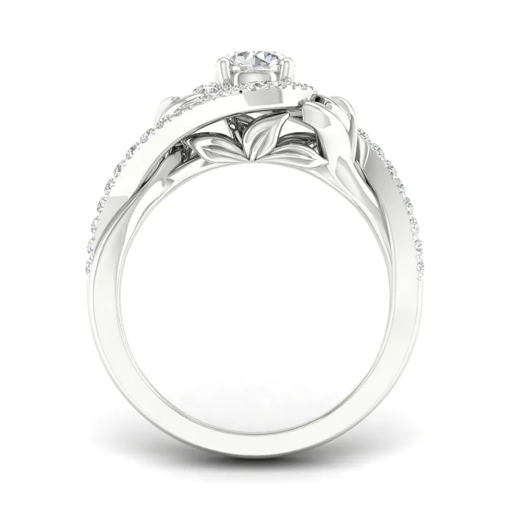 De Couer 14k Gold 3/4ct TDW Diamond Promise Ring sold by Zulily product image thumbnail 3