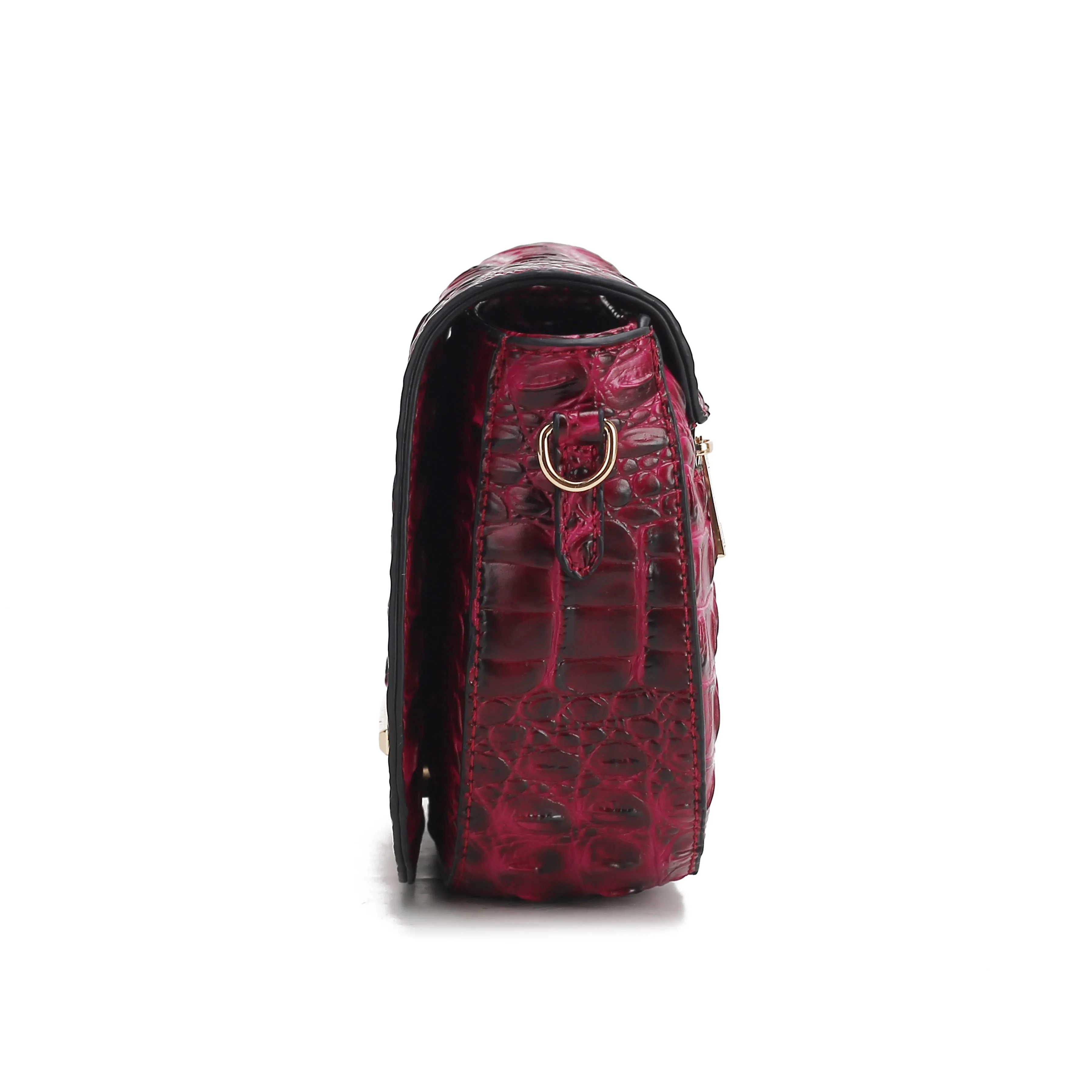 MKF Collection Women's Amalia Solid Croc Crossbody Bag sold by Zulily product image thumbnail 4