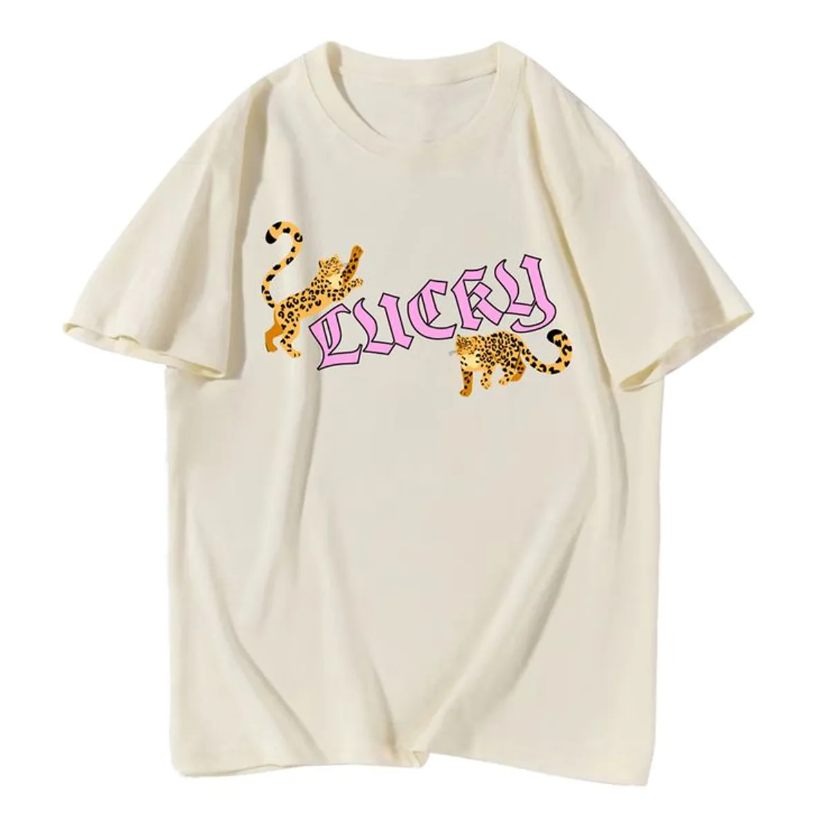 Udear Leopard Round Neck T-Shirt sold by Zulily product image thumbnail 2