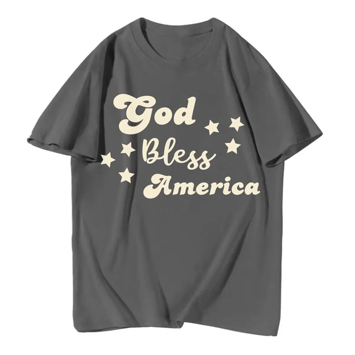 Udear "God Bless America" Round Neck T-Shirt sold by Zulily product image thumbnail 2