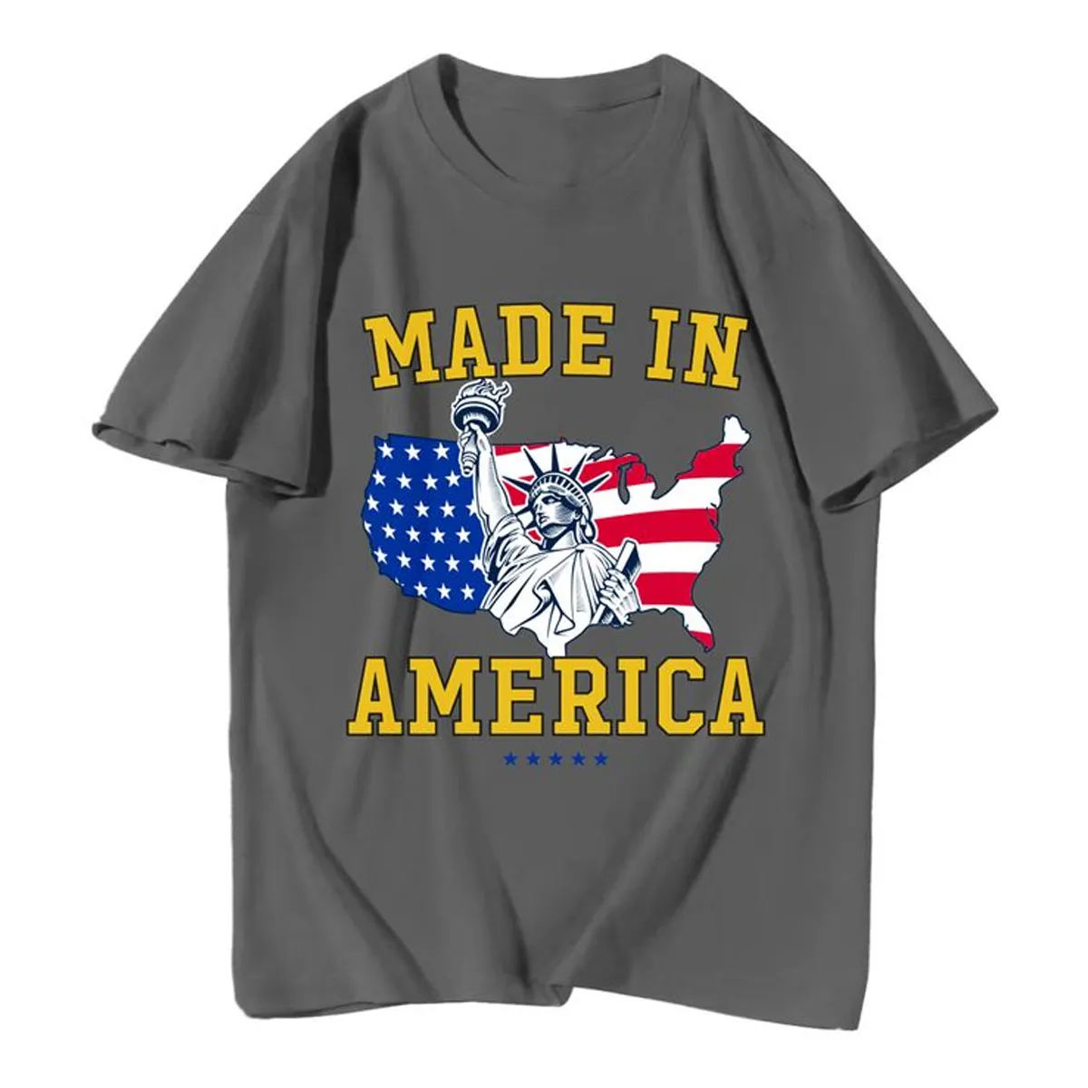 Udear "Made In America" Round Neck T-Shirt sold by Zulily product image thumbnail 3