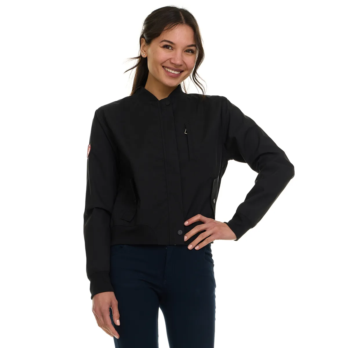 Canada Weather Gear Women's Bomber Flight Jacket sold by Zulily product image thumbnail 3