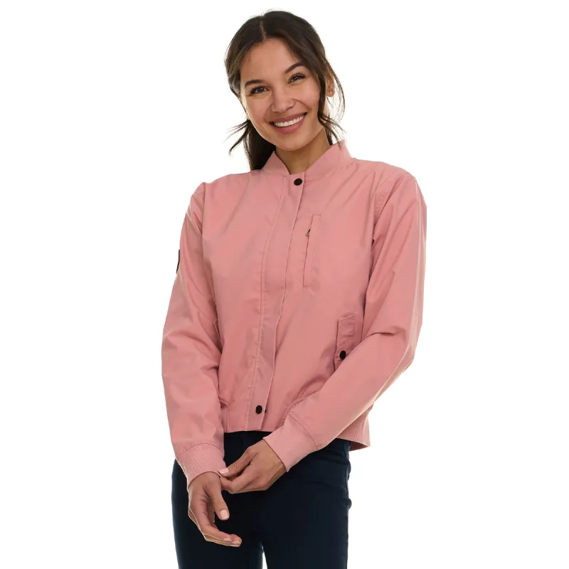 Canada Weather Gear Women's Bomber Flight Jacket sold by Zulily