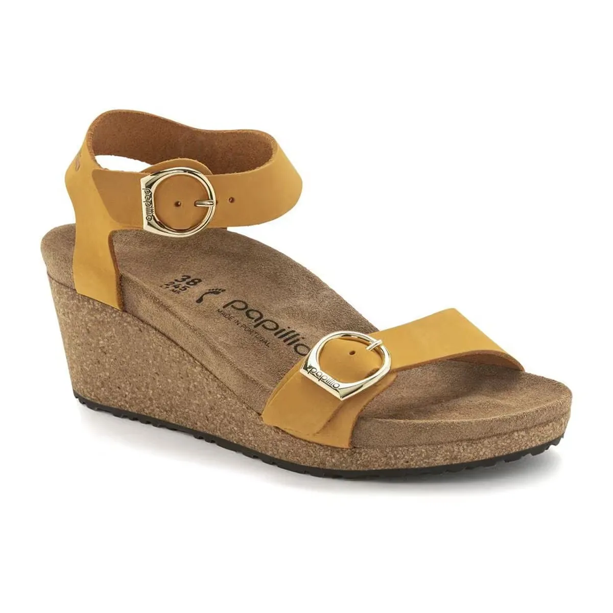 Birkenstock Women's Soley Papillio Nubuck Wedge Sandals sold by Zulily product image thumbnail 2