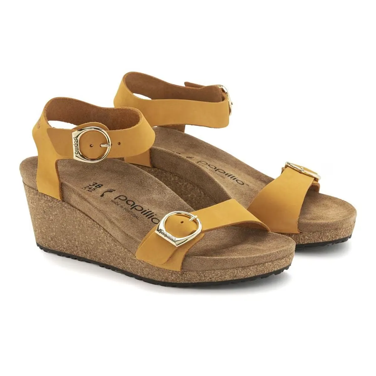 Birkenstock Women's Soley Papillio Nubuck Wedge Sandals sold by Zulily product image thumbnail 4