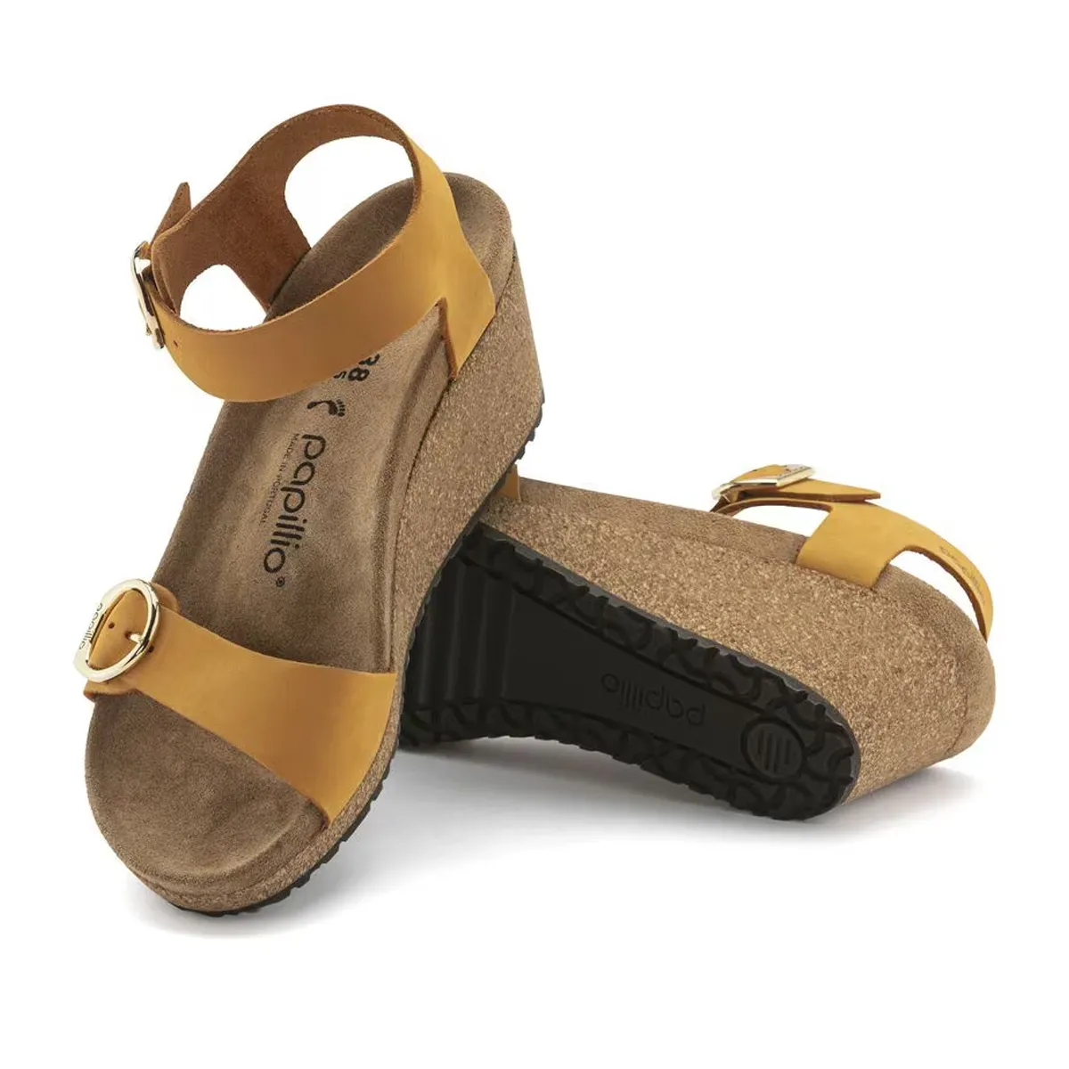 Birkenstock Women's Soley Papillio Nubuck Wedge Sandals sold by Zulily product image thumbnail 3