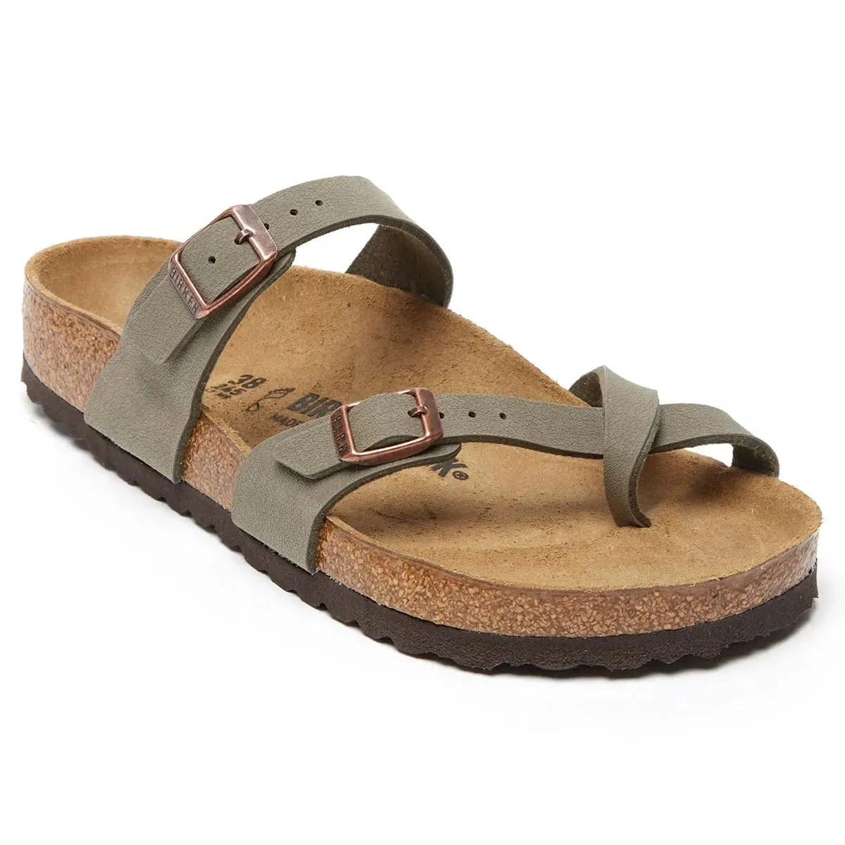 Birkenstock Women's Mayari Birkibuc Sandals sold by Zulily