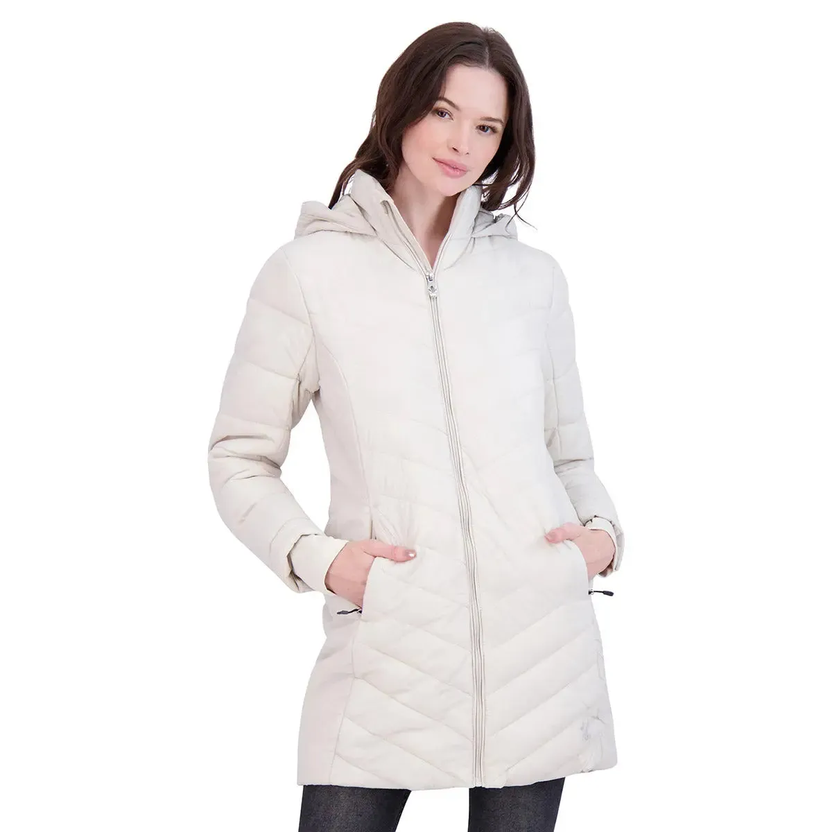 Spyder Women's Boundless Long Puffer Coat sold by Zulily product image thumbnail 3