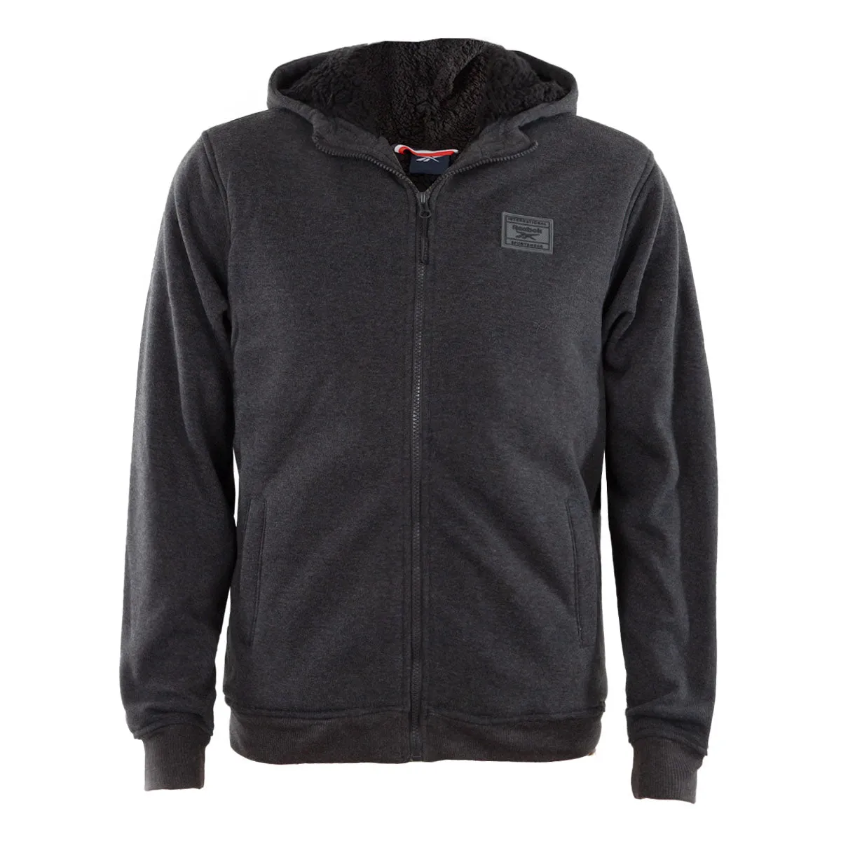 Reebok Men's Sherpa Fleece Hoodie Jacket sold by Zulily product image thumbnail 2