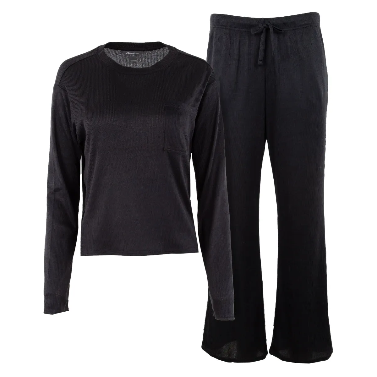 Eddie Bauer Women's 2 Piece Long Sleeve Ribbed Sleepwear Set sold by Zulily product image thumbnail 5
