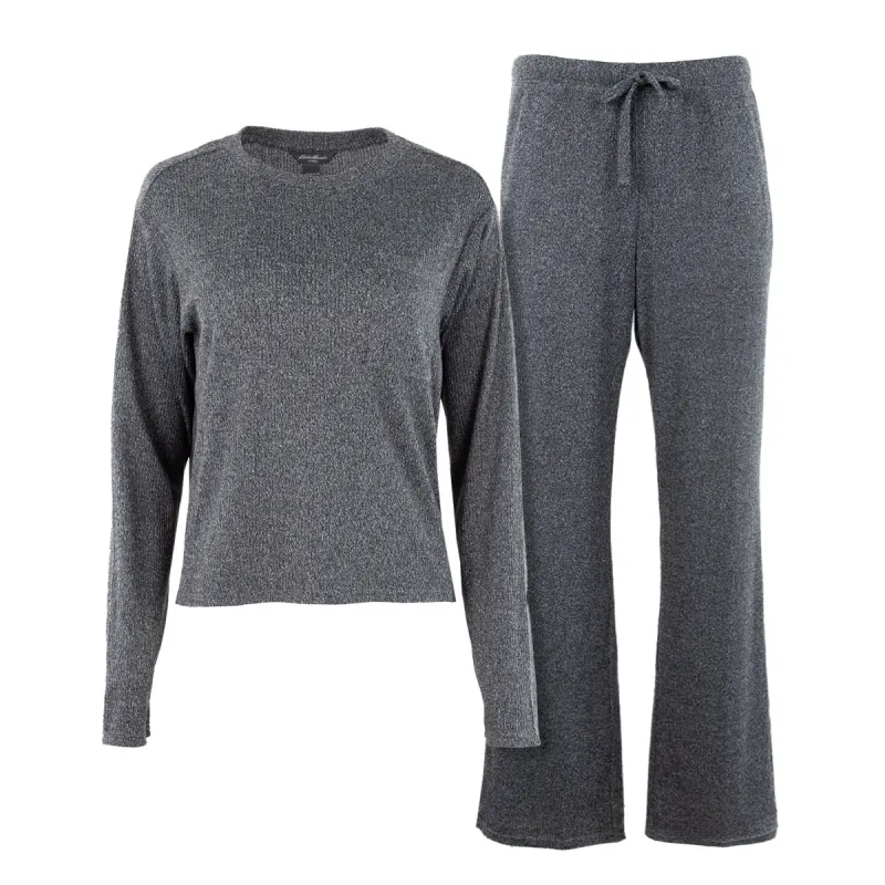 Eddie Bauer Women's 2 Piece Long Sleeve Ribbed Sleepwear Set sold by Zulily
