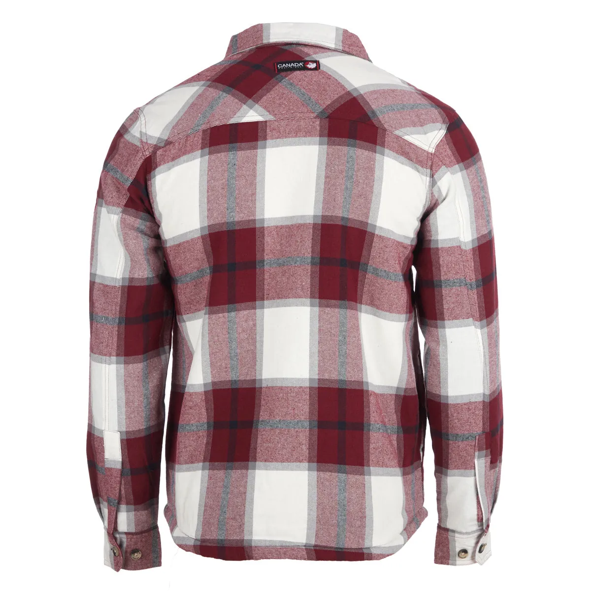 Canada Weather Gear Men's Sherpa Lined Flannel sold by Zulily product image thumbnail 4