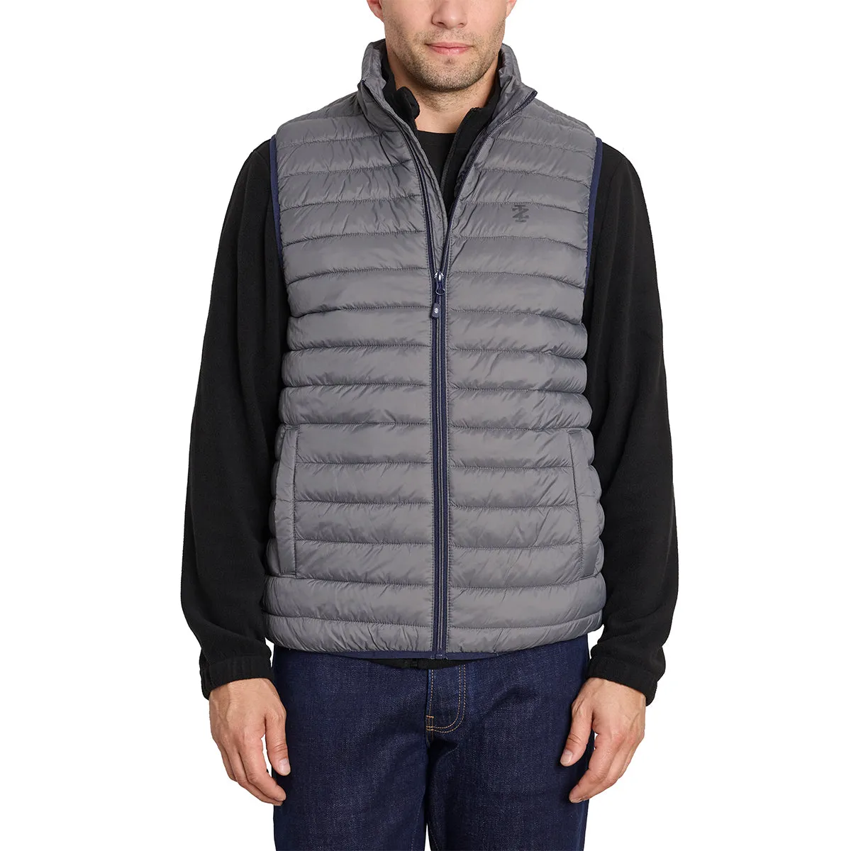 IZOD Men's Full Zip Puffer Vest sold by Zulily product image thumbnail 4