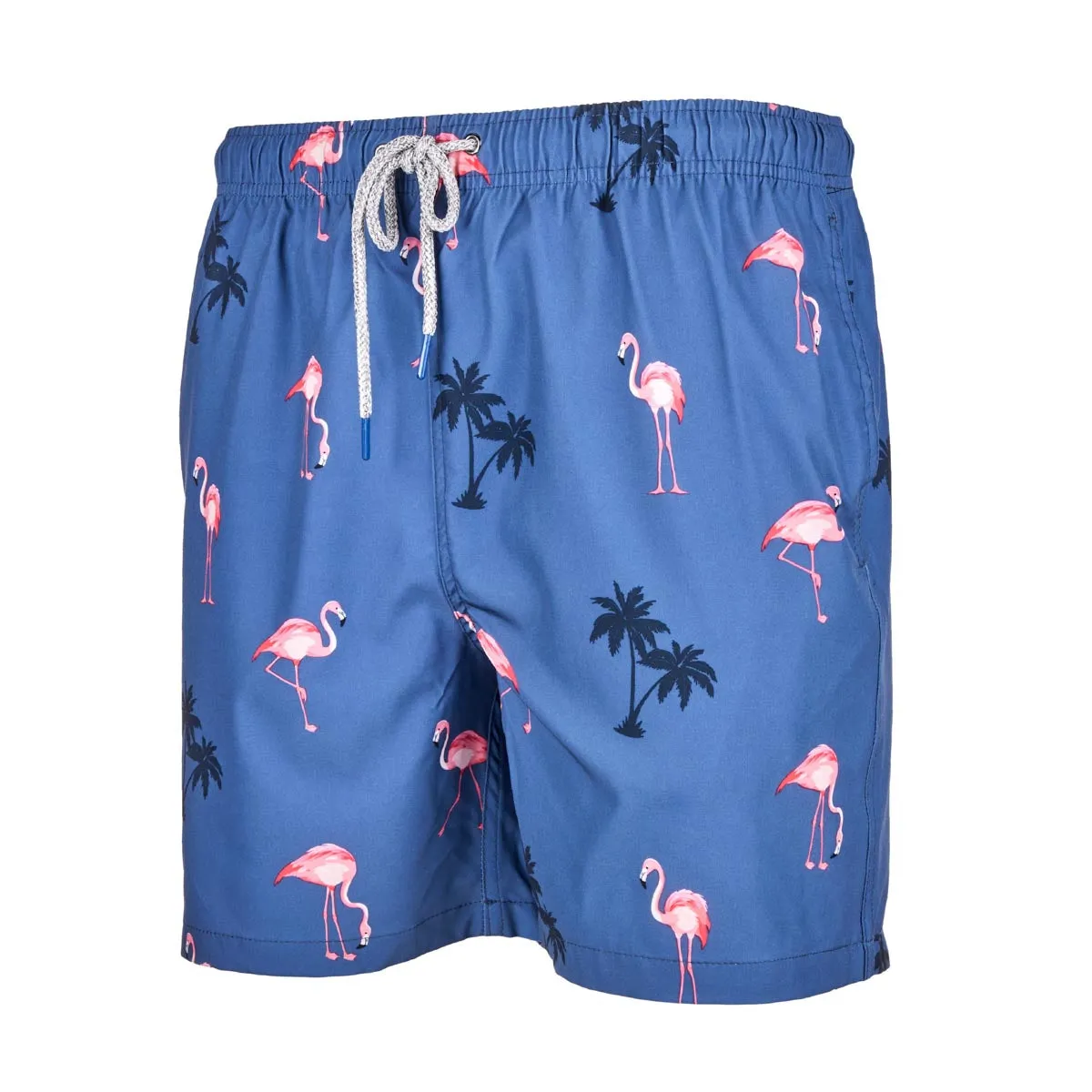 Rainforest Men's Flamingo Blues Swim Trunks sold by Zulily product image thumbnail 2