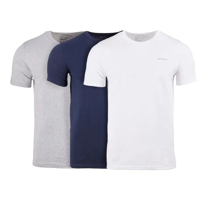 Eddie Bauer Men's 3pk Classic Cotton Crew sold by Zulily