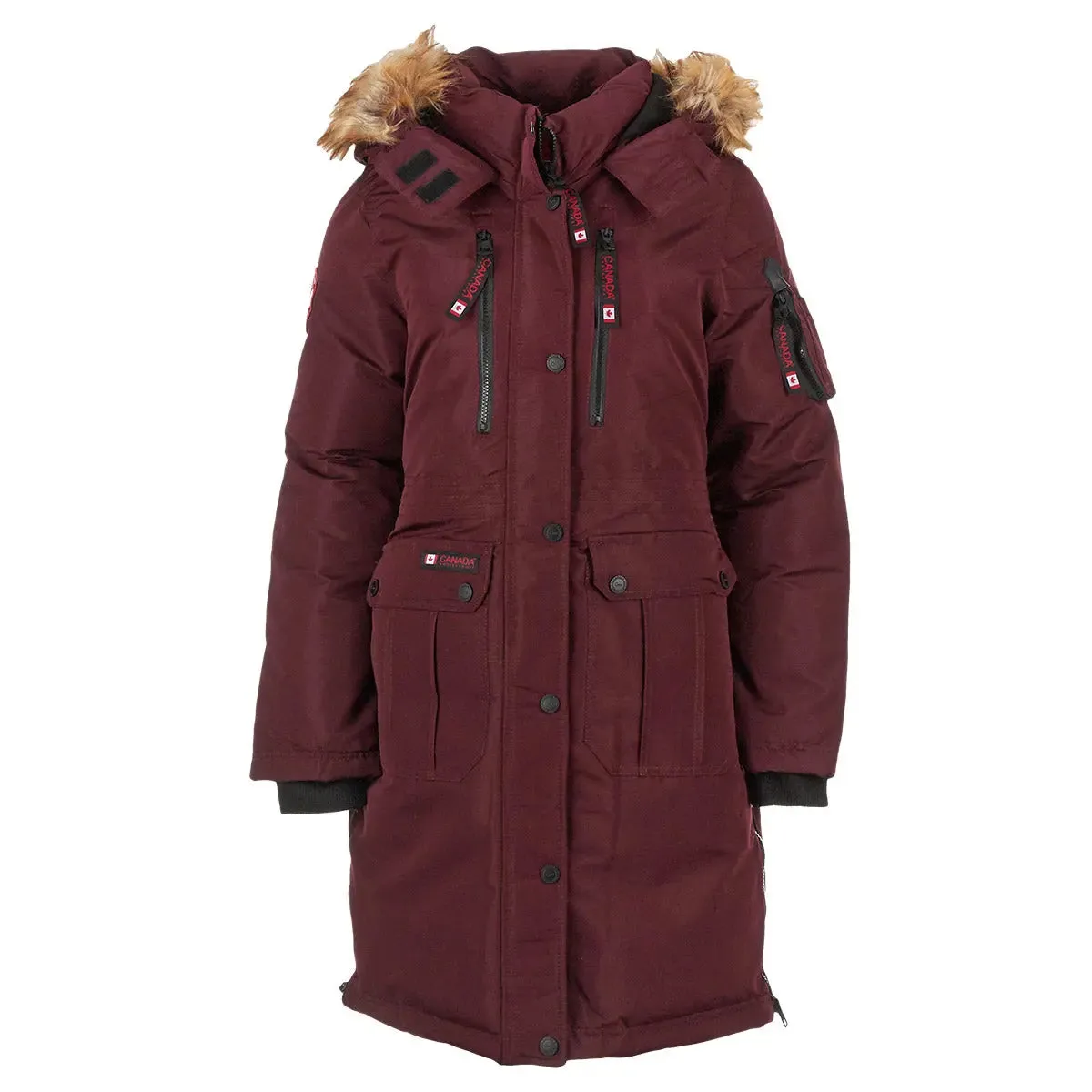 Canada Weather Gear Women's Long Puffer sold by Zulily product image thumbnail 2