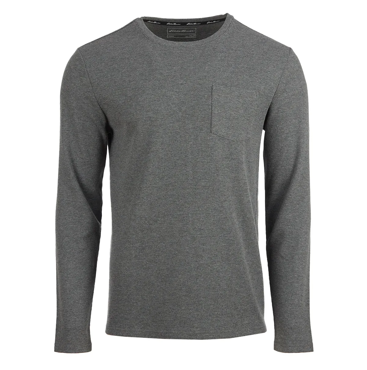 Eddie Bauer Men's Long Sleeve Waffle Pocket Crew sold by Zulily