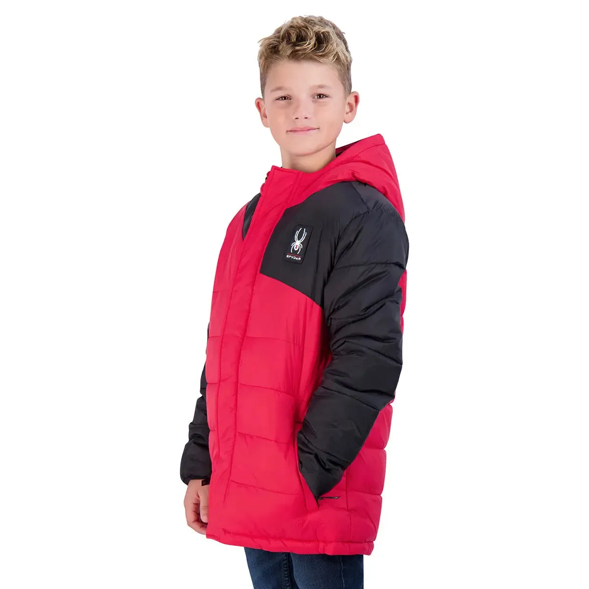 Spyder Boy's Circuit Puffer Jacket sold by Zulily product image thumbnail 2