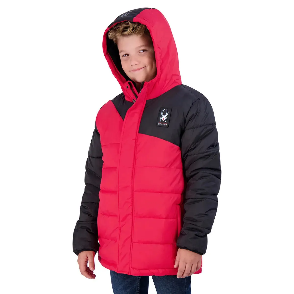 Spyder Boy's Circuit Puffer Jacket sold by Zulily product image thumbnail 4