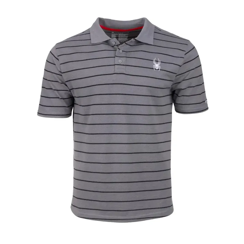 Spyder Men's Classic Stripe Logo Polo sold by Zulily