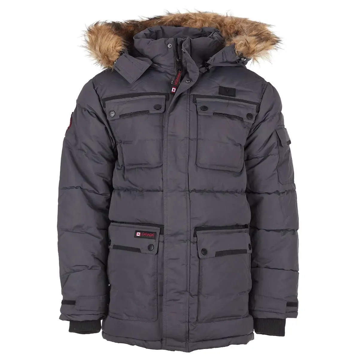 Canada Weather Gear Men's Snorkel Parka Puffer Jacket sold by Zulily product image thumbnail 4