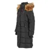 Canada Weather Gear Women's Long Puffer with Faux Fur Trim Hood sold by Zulily