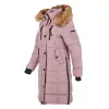 Canada Weather Gear Women's Long Puffer with Faux Fur Trim Hood sold by Zulily