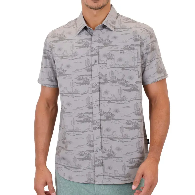 Mountain and Isles Men's Synthetic 1-Pocket Button Up Shirt made by Zulily