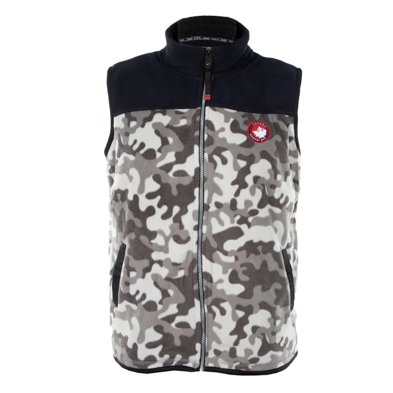 Canada Weather Gear Men's Colorblock Vest With Sherpa Lining sold by Zulily