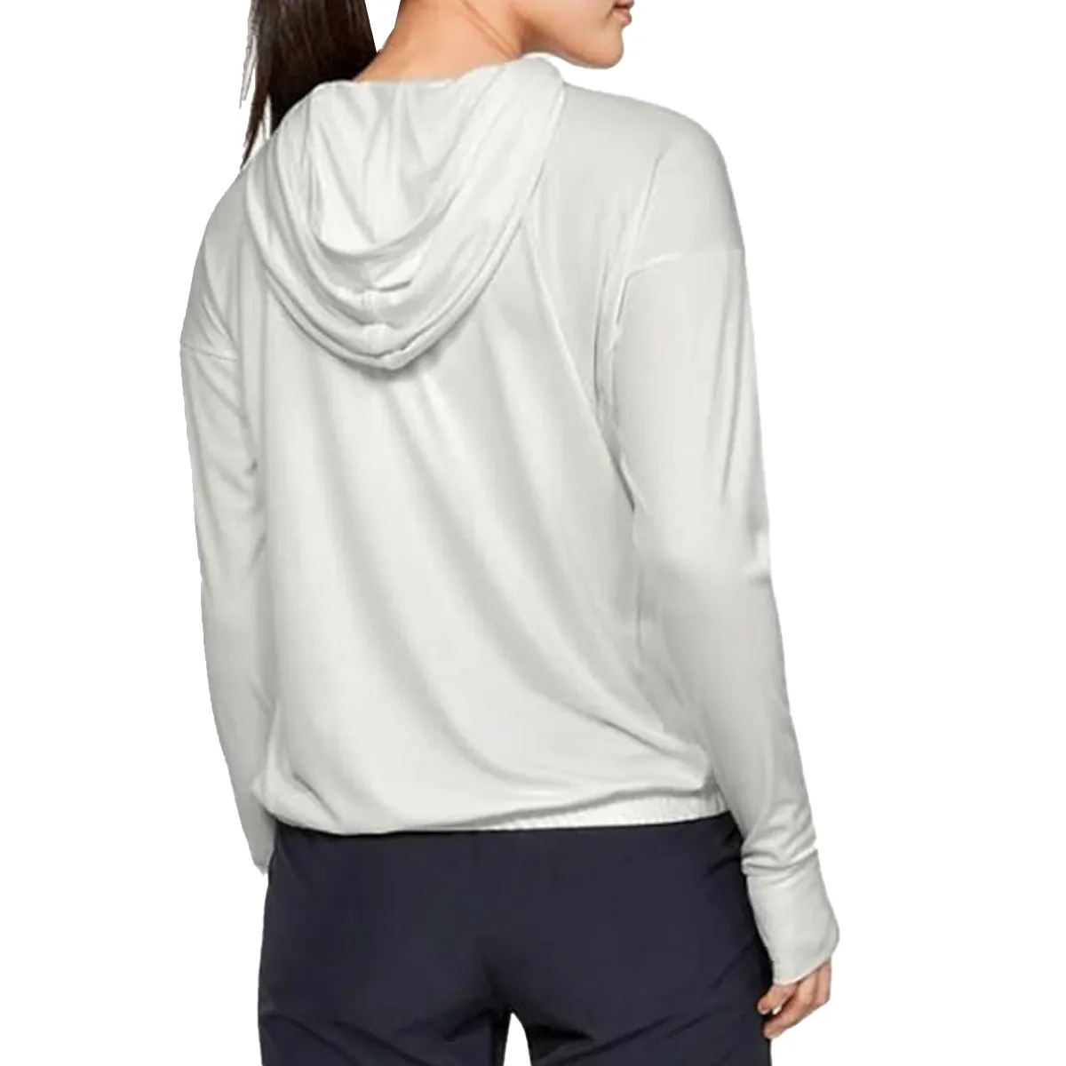 Under Armour Women's White Sun Hoodie sold by Zulily product image thumbnail 2